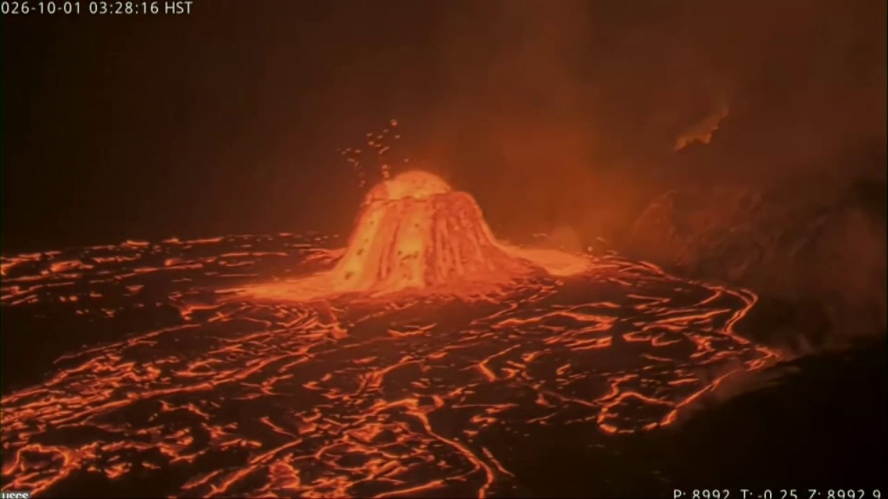 Hawaii’s Kilauea spew streams of hot lava in latest eruption