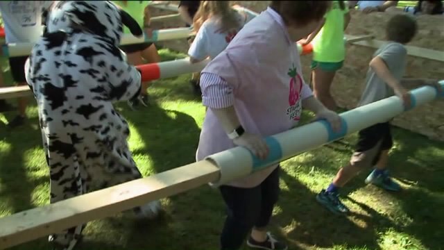 Kramp checks out all the fun at Strawberry Festival in Cedarburg