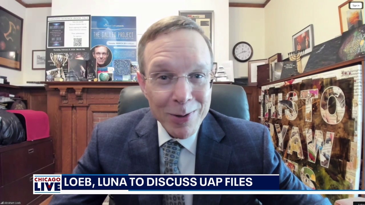 Avi Loeb: New UAP videos expected from White House, key evidence may stay classified | ChicagoLIVE