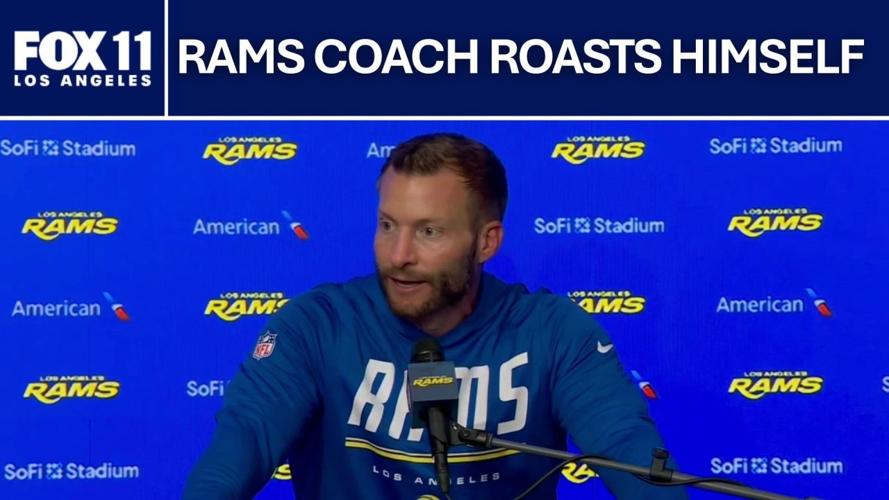 Sean McVay makes fun of himself over Australia travel