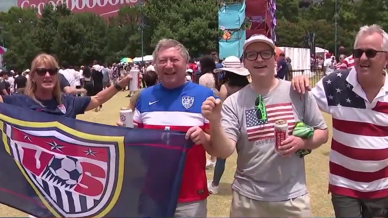USA fans pack Atlanta FIFA Fan Festival 