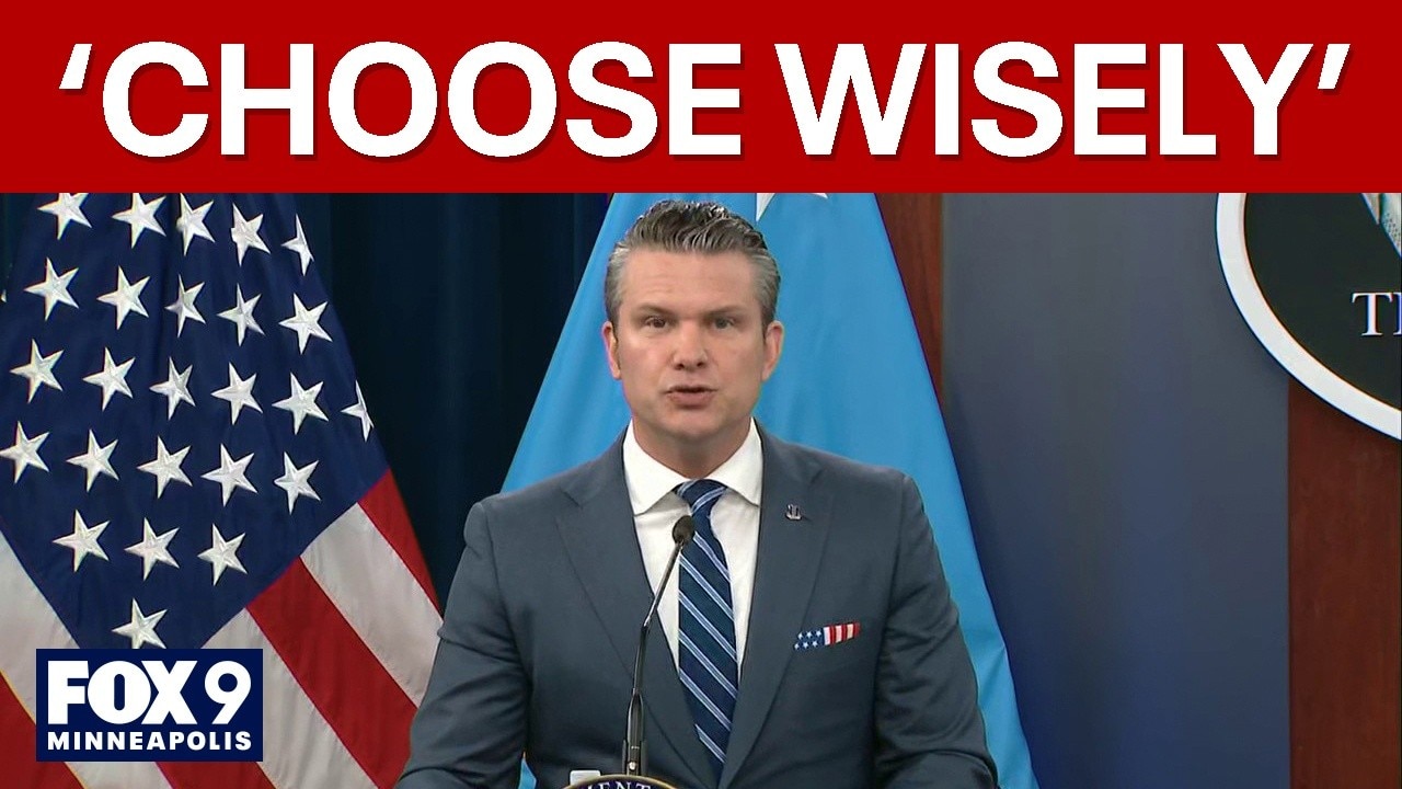 Hegseth warns Iran to ‘choose wisely’ in negotiations