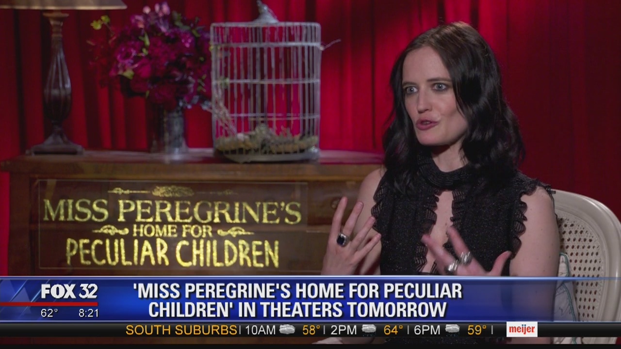 Eva Green talks new film 'Miss Peregrine's Home for Peculiar Children'