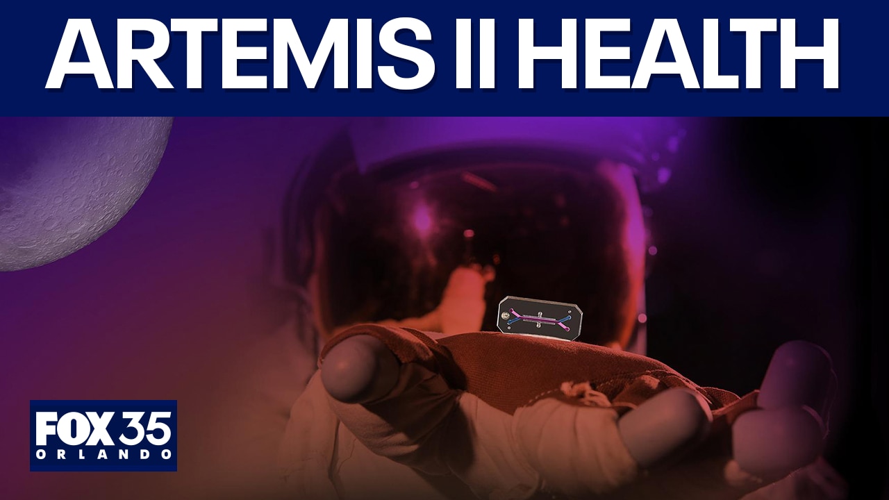 Artemis II astronaut health data preps for Moon, Mars