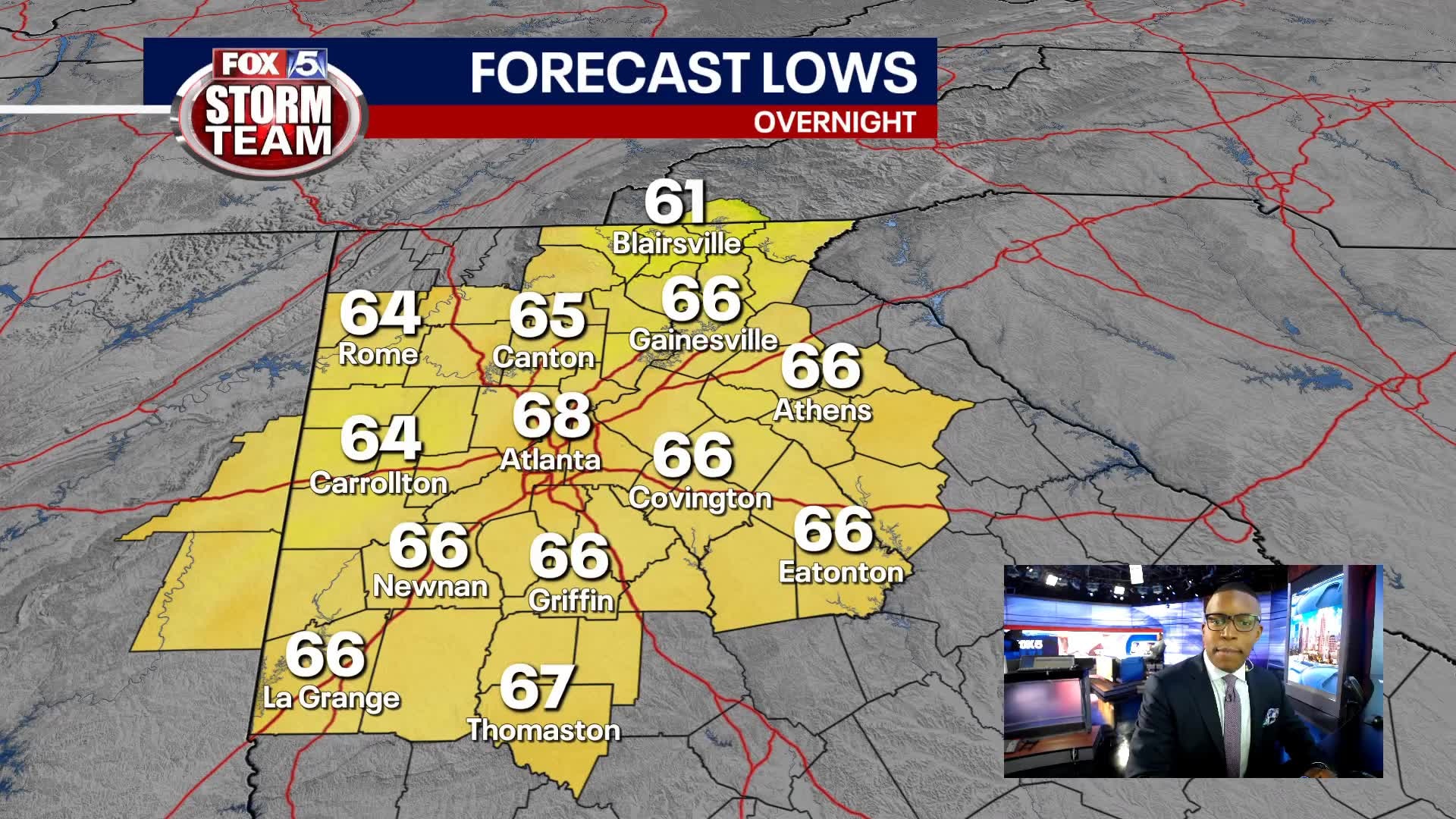 Sunday Evening Forecast