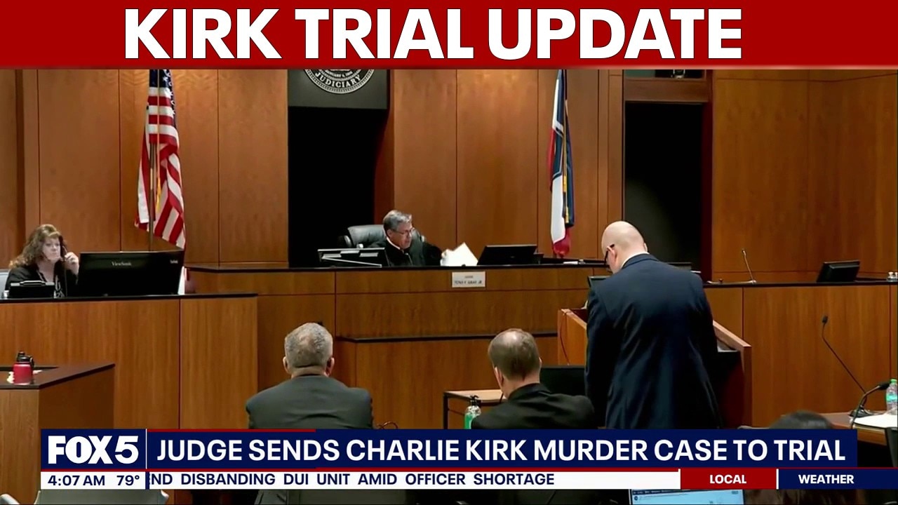 Judge sends Charlie Kirk murder case to trial | FOX 5 AT 4AM