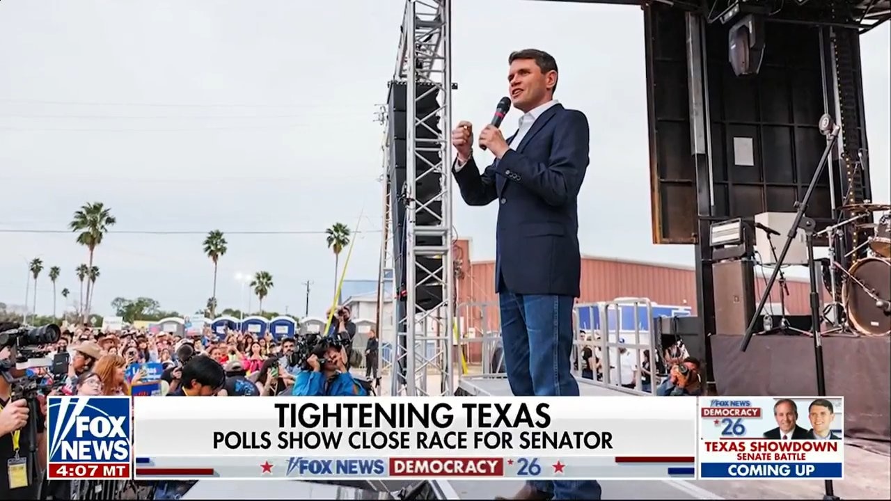 Watch Over 4 million votes cast as Texas Senate race tightens - FNC ...