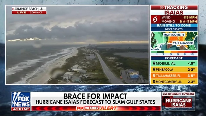 Hurricane Isaias expected to bring dangerous storm surge and severe flooding to Gulf states