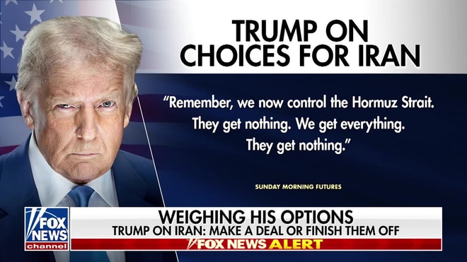 Trump weighing options on Iran: Make a deal or finish them off