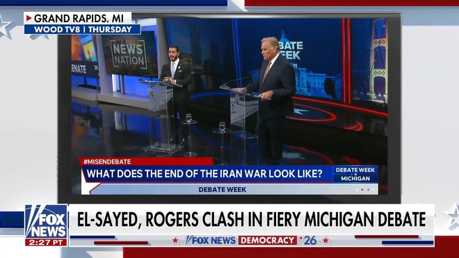El-Sayed, Rogers clash in fiery Michigan Senate debate