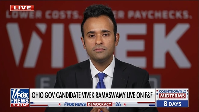 Ramaswamy challenges Amy Acton to debate ahead of Ohio governor's election