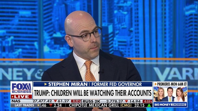 Young will have interest in economy succeeding if you give them a stake in it: Stephen Miran