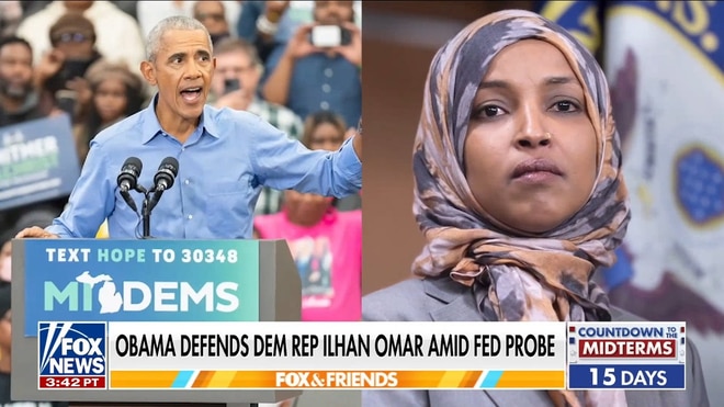 Obama defends Ilhan Omar amid immigration fraud probe