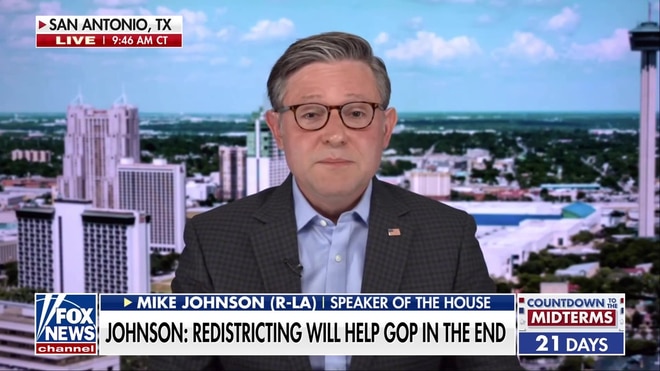 House Speaker Johnson warns of 'nightmare scenario' if Democrats win House