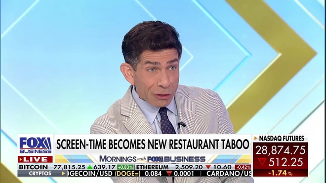 Screen-time is becoming the new restaurant taboo as solo dining surges