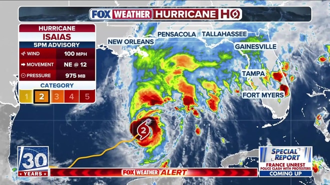 Hurricane Isaias rapidly intensifies as evacuation orders expand