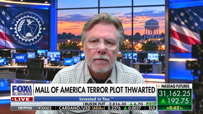 Rep Rick Crawford on Mall of America terror plot: Global war on terror is not over