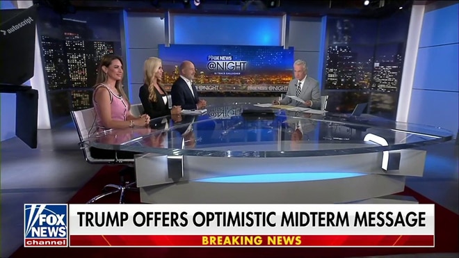 Trump offers midterm message: ‘As a country we’re doing really well’
