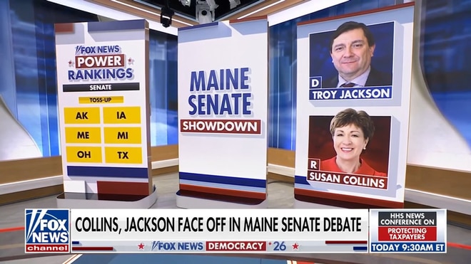 Maine Senate debate gets heated between Sen Susan Collins, Troy Jackson