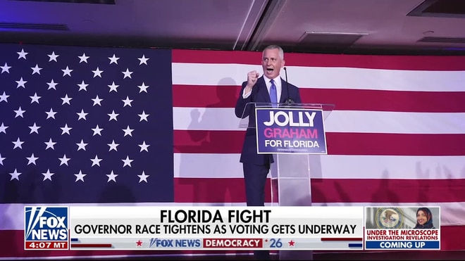 Bill Clinton campaigns for David Jolly in Florida as gubernatorial race tightens