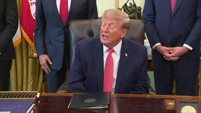 Trump declares US is beating China in AI race, touts ‘golden age of America’