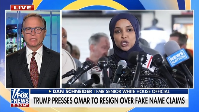 Trump calls on Ilhan Omar to resign from Congress over fake name claims
