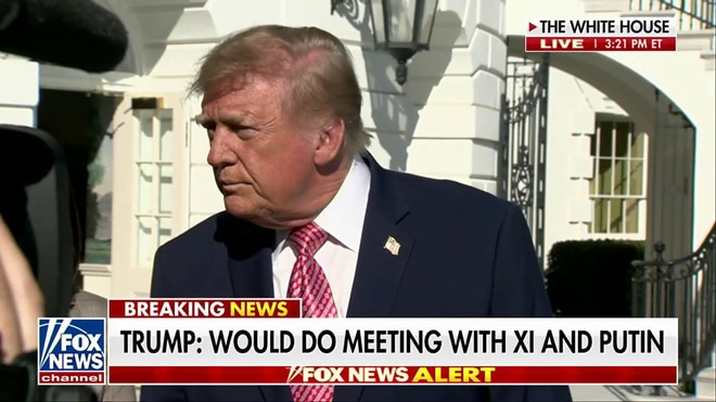 Trump said he told Macron he was making a mistake by letting 'everybody from the world' in