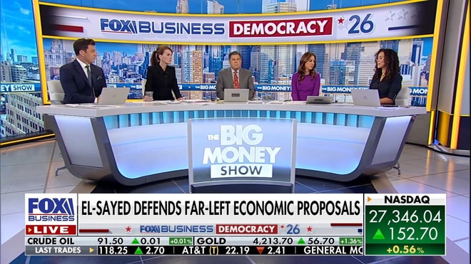 El-Sayed essentially told Jewish Democratic voters to 'stay home and be afraid': Dagen McDowell