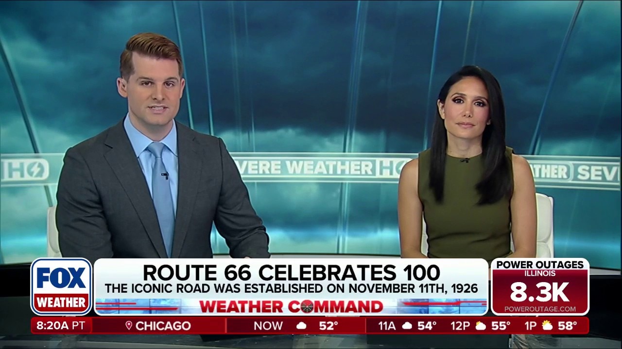 Route 66 celebrates 100 years of covering 2,000 miles and 8 states