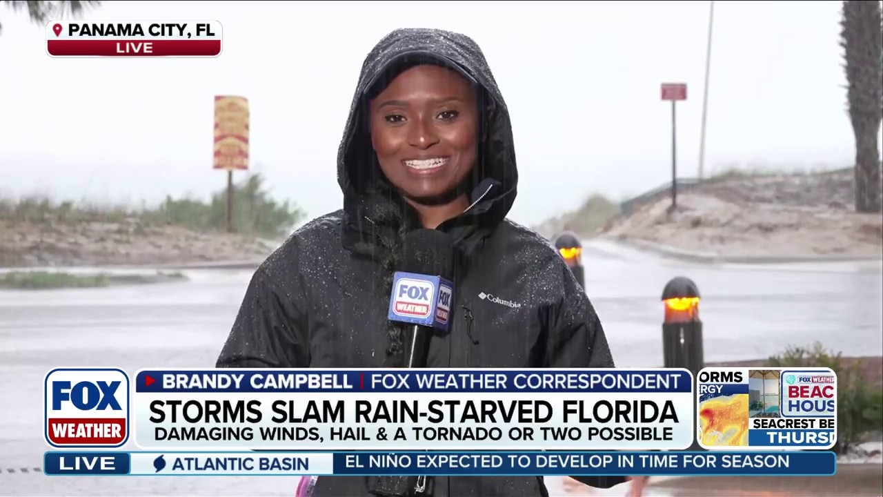 Heavy rain targets Florida as storms move into the Sunshine State