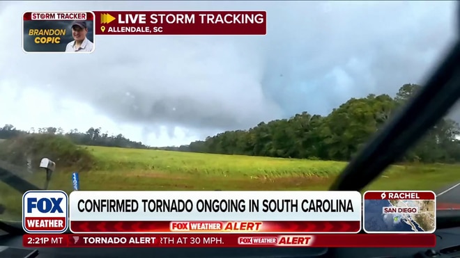 Tornado touches down in South Carolina as Hurricane Isaias fuels severe thunderstorms