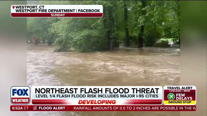 Northeast faces renewed flash flood threat with weekend rain set to return