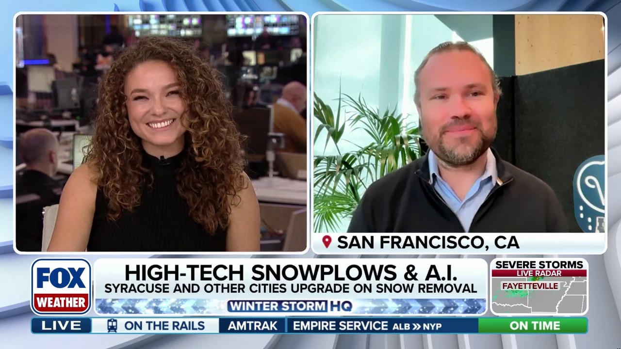 High-Tech snowplows utilize AI to combat winter snowstorms