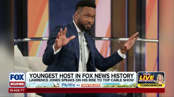 Special guest Lawrence Jones joins FOX Weather's Chillin' with Van Dillen 