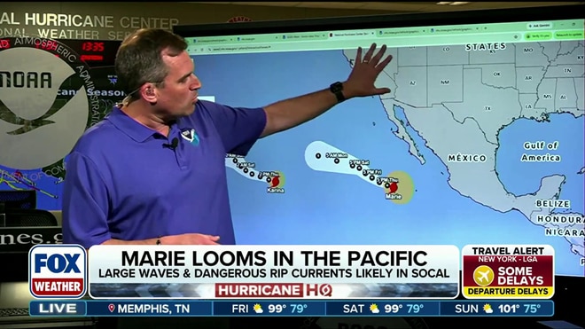 National Hurricane Center breaks down tropical threat in the Pacific