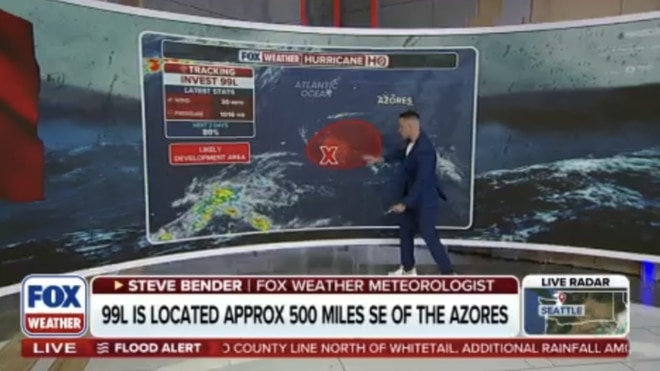 Likelihood of development of Invest 99L increases as the Atlantic tries to wake up