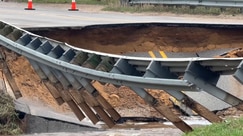 Catastrophic flooding impacts northern Michigan, causing a bridge to collapse in Traverse City