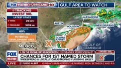 First named storm of 2026 season given 60% chance of forming near Texas coast