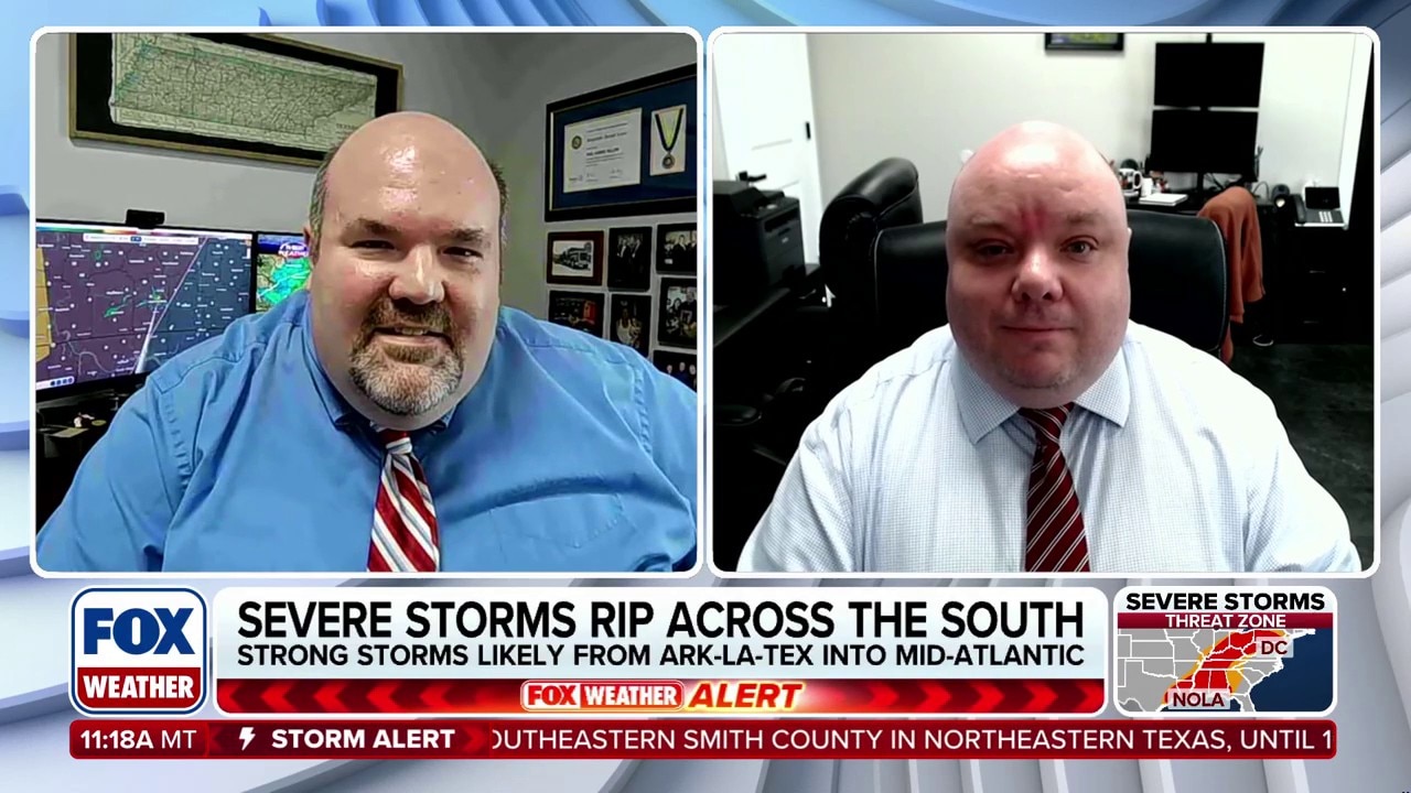 Southern US on alert amid severe storm threat