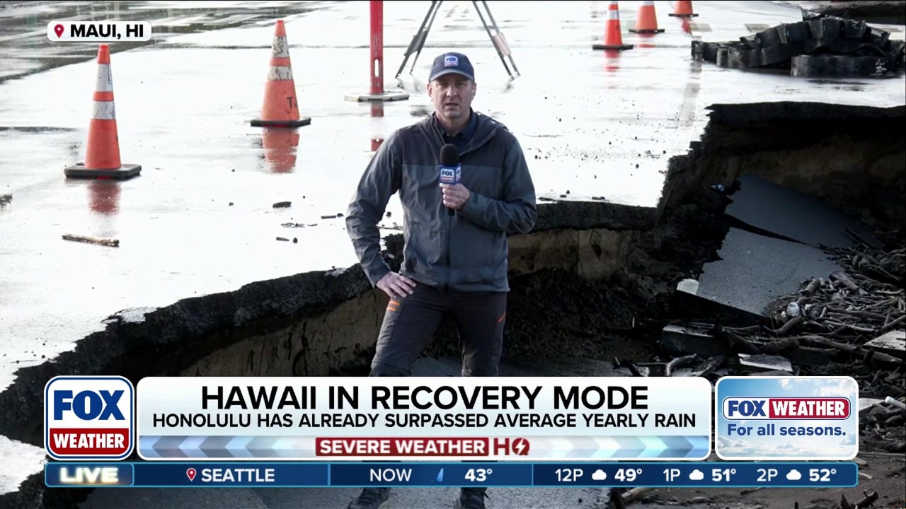 Hawaii in recovery mode after historic rain and dangerous flooding slams the state