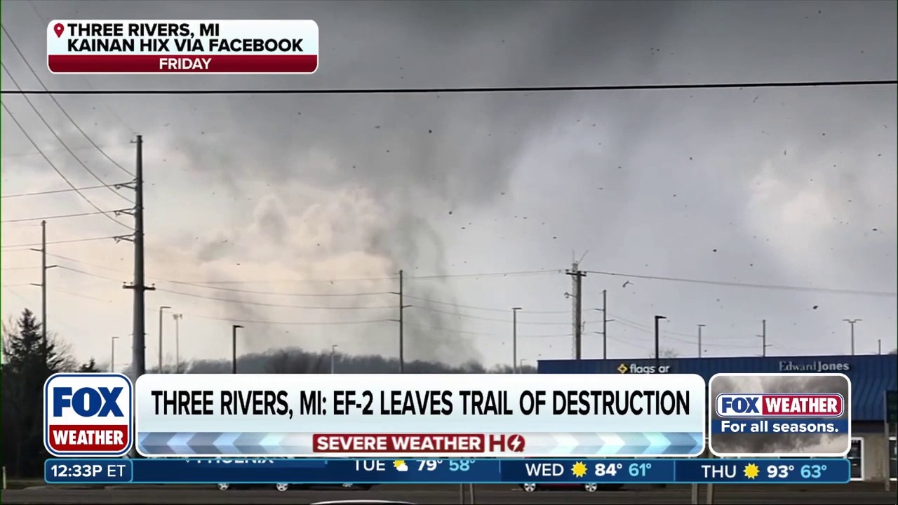 Cleanup efforts underway in Michigan after deadly tornado outbreak