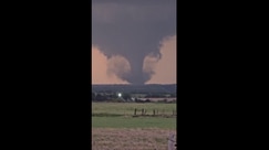 Violent tornado hits Enid, Oklahoma, potentially causing significant damage