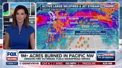 Firefighters race to contain wildfires that have exploded across the Northwest 