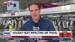 Extreme heat threatens to disrupt air travel as holiday weekend begins