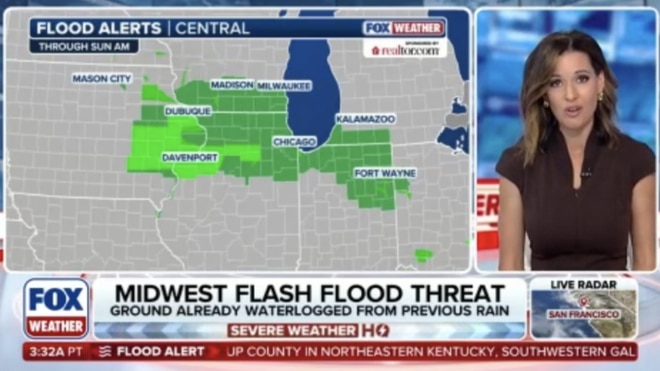 Growing Midwest flash flood threat to impact millions across multiple states