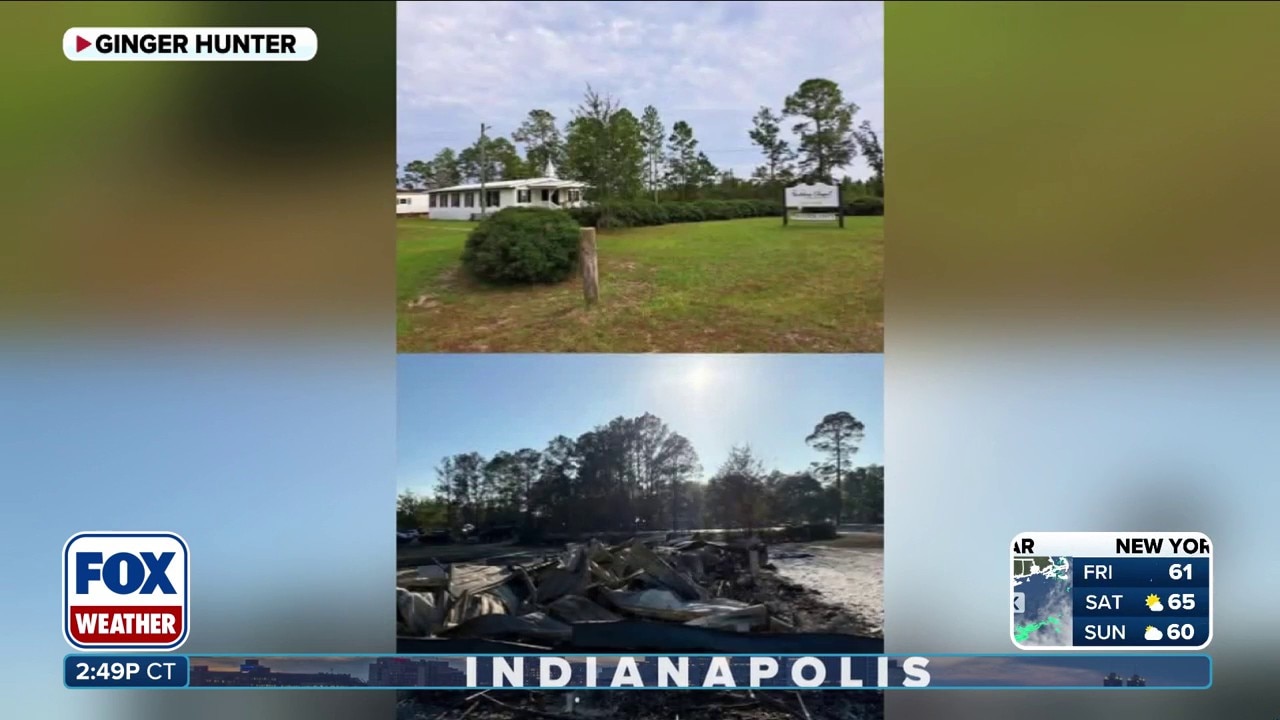 Georgia wildfire destroys woman's home, wedding business ahead of peak wedding season