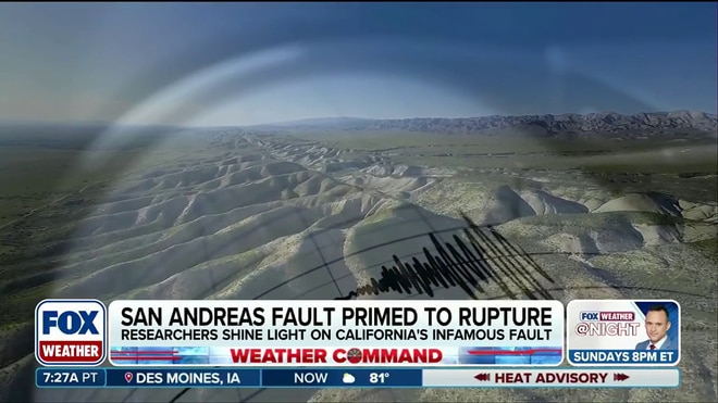 New study warns the San Andreas fault is primed to major rupture