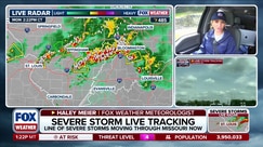 FOX Weather Beast tracking severe storms in Missouri