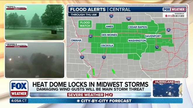 Relentless storms persist across Midwest, triggering weeklong flood threat