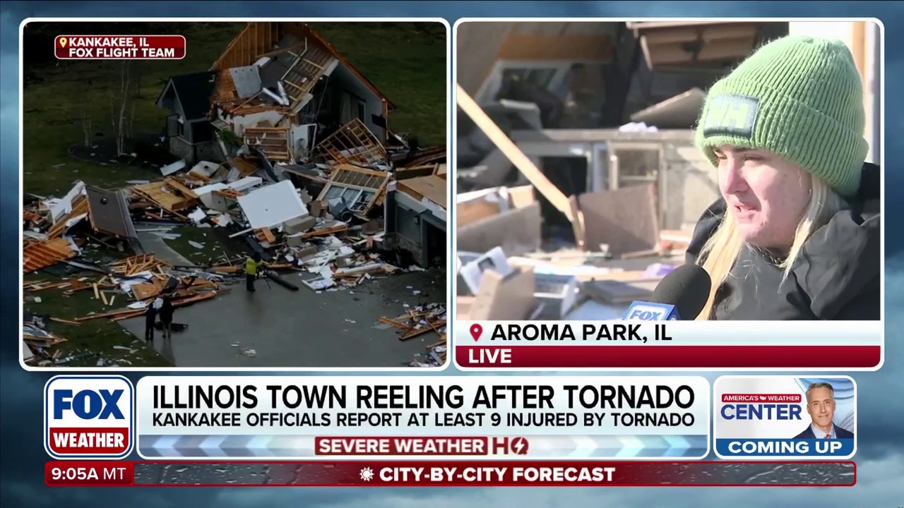 Illinois town reeling after devastating tornado ripped through neighborhoods